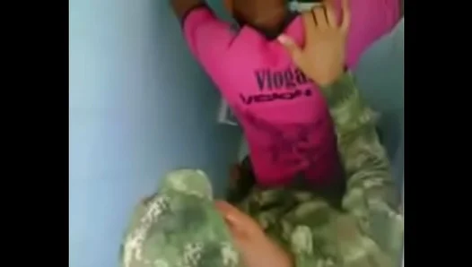 Locked Doors Hide a Secret: Latino Soldiers Bathroom Fuck Session Exposed – Gay Military