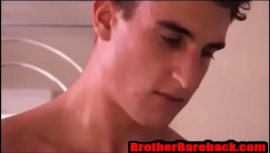 Stepbros Massive Load Fills Blonde Teen as Steamy Break-in Turns into Intense Threesome