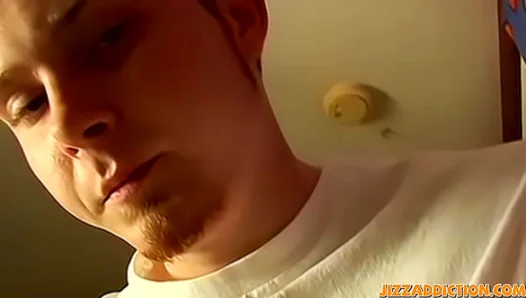 Inked Boys Desperate Pleasure: Frantically Fapping Leads to Explosive, Creamy Orgasm –
