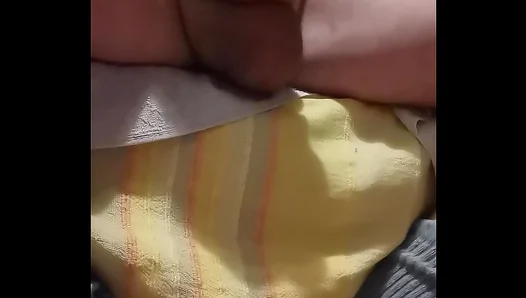 Hands-Free Orgasm: Cute Amateur Swallows His Own Sticky Preload