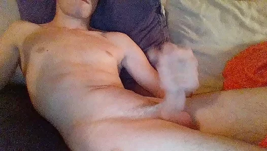 Horny Young Twink Spills His Load LIVE on Webcam for Your Pleasure