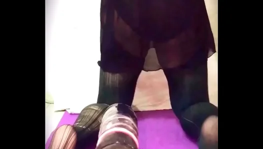 Sizzling Solo Sissy Play: Deep Dildo Drilling for G-Spot Bliss – SissySolo 18+