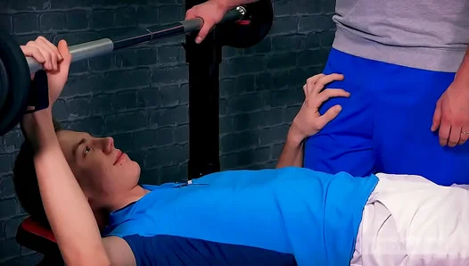 Enzo Mathis Unleashes His Steamy Twink Energy at the Gym - Full Explicit Scene