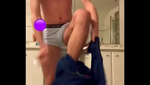 Risky Rebel Caught On Camera Masturbating Through Homemade Glory Hole – XXXGayTube 18+