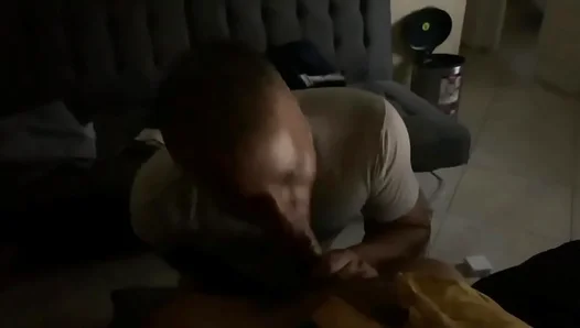 Incredible Steamy Throat Workout: Young Amateur Devours Daddys Hung Meat – HotGayFucks