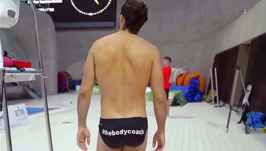 Caught Peeping Teen in Speedos: Naughty Voyeur Spies on Athletic Boys Bulge