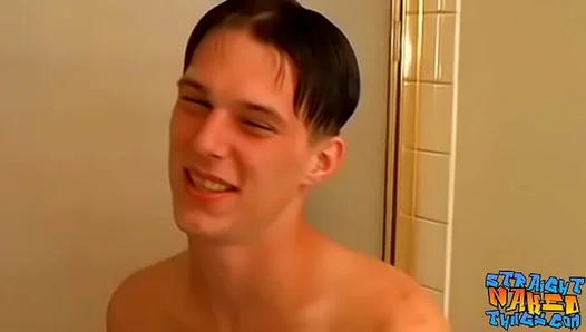 Aarons Explicit Solo: Frothy Load Soaks Him As He Pleasures His Aching Cock – 18+