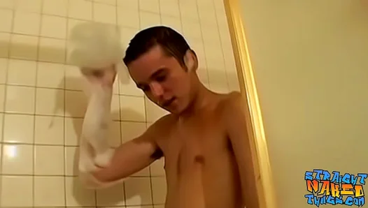 Tattooed Hunks Satisfying Soak Ends with Thorough Solo Stroke Session