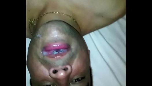 Deepthroating the Thick Cock, Gagging on Bukkake Deluge: Caught Live on Cam - XXXTape 18+