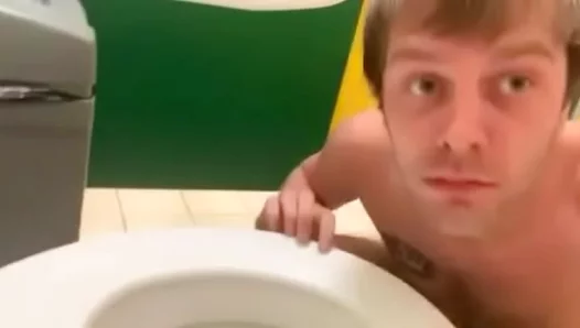 Bathroom Bang: Rough Public Encounter Exposes Dominance – GayXXX 18+