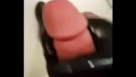 Jacobs Latex Dream Comes True as He Wraps Up Tight and Fucks Himself with Steamy Leather