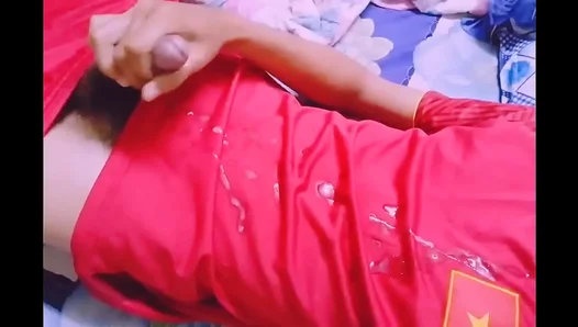 Eager Vietnamese Cutie Sucks Cock Thoroughly, Gags on Thick Meat, Then Shoots Hot Load –