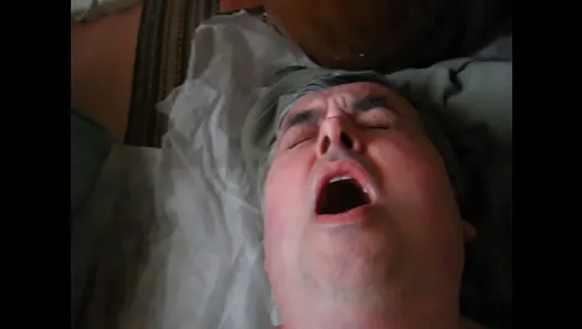 Steamy Solo Thrusts Build to a Blazing Orgasm: His Face Painted With Bliss
