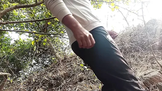 Steamy Encounter: Tender Forest Makeout Leads to Intimate Massage Session Between