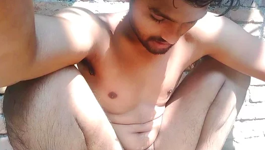 Wild Indian Boys Secret Forest Orgy: Exposing His Steamy Solo Session – 18+