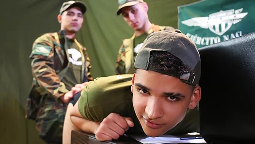 Barracks Bootcamp: Sergeants Hidden Lust for Young Recruits Musky Member Exposed