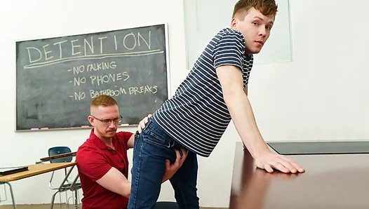 Professor Punishes Students Aching Desires: Spanking Fucking in Class