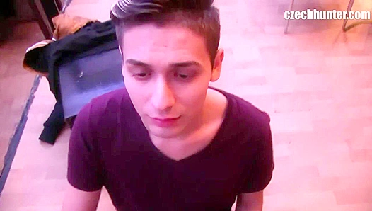 Steamy POV Pounder for Cute Czech Boy - Wild Ride