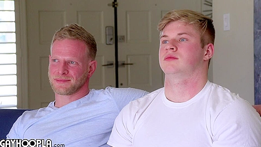 Big Dick DILF Rick Fucks Hung Young Beefcake Troy Deep