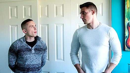 Dante Craves Spontaneous Rear Action with Spencer Laval in Raw NextDoor Encounter