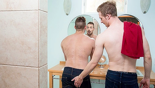 Blakes Forbidden Desire Ignites With Stepbrothers Neighborly Lust
