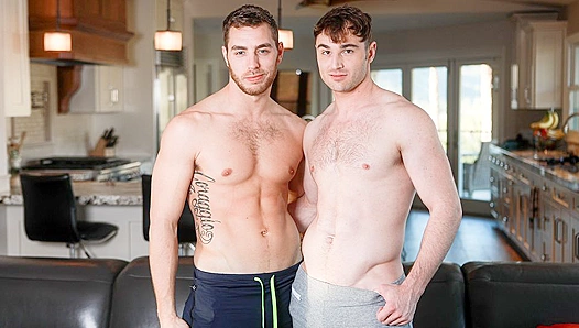 Neighboring Heat: Carter Woods and Michael Bostons Unbridled Anal Passion