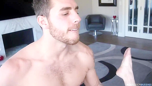 Neighboring Heat: Carter Woods and Michael Bostons Unbridled Anal Passion