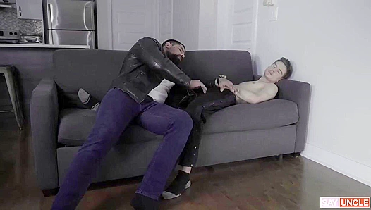 Stepdad Ryan Dominates Young Lev: Unbridled Lust Between Generations - DadCreep 18+
