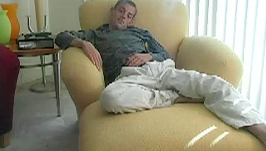Young Hunk Shows Off Impressive Package During Lewd Circle Jerk Session – CJBoys 18+