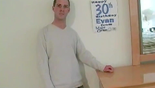 Evans Big 3-0 Bash: Rides Solo to a Rock-Solid Orgasm – GayPornVault 18+