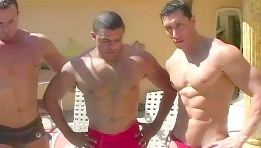 Triple Heat Rush: Miguel Magnus Sizzling Encounter - Hot 30+ Hunks