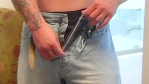Sweaty Muscle Fantasy Fulfilled: Brians Ripped Form Thick Cock Get Worked Out – Hot