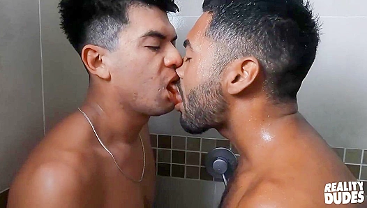 Steamy Shower Sparks Desire: Handsome Athuel Sauls Enjoys Sizzling Latin Love Affair –
