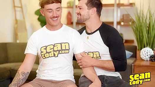 Seans Sizzling Showdown: Towering Over the Thickest Cock Hes Ever Faced – 18+