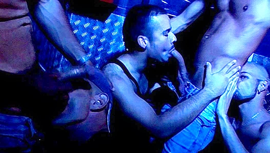 Club Thrills: Steamy Hookups Ignite Passion as Boys Get Down and Dirty Sucking Hot Dicks