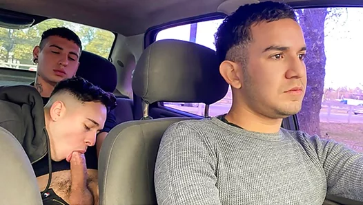 Steamy First Date Turns Wild: Luca Libra Dimitri Star Share Sexy Cab Ride Thrills