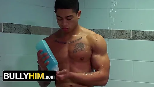 Geek Meets Jock: Steamy Shower Fuck Turns into Deep Anal Submission – 18+