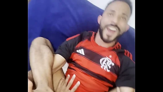 Post-Match Throes: Sweaty Goalie Gets Impaled Deep in Bareback Celebration