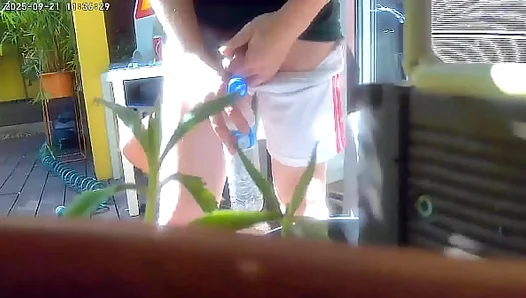 Caught Peeing in Public: Redhead Teens Shocking Bottle Surprise Ends in Wild Urination