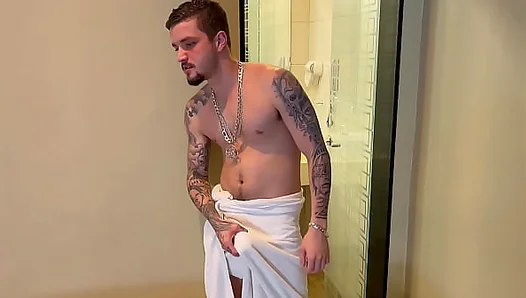 Rousing a Sleepy Straight Boy with My Rigid Shaft - Virgin Experience - 18+