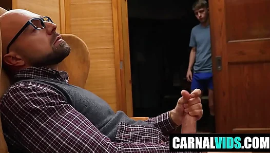 Professors Lustful Obsession: Adam Snow Student Noah White Explore Forbidden Desires