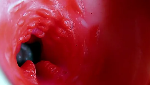 Squelching Wet Holes Evoke Delightful ASMR - Ultra HD Close-Up Flesh Action