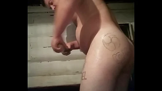 Deep Anal Stretch: Juicy Cucumber Plunges into Tight Hole - 18+
