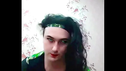 Massive Throbbing Cock Unleashes a Flood of Thick Sperm - Sissys Orgasmic Delight