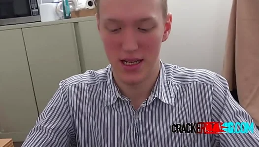 Innocent White Boys Rite of Passage: Swallows Massive Black Cock Down to the Root