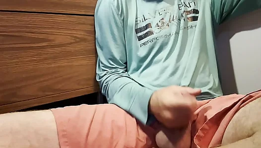 Epic Orgasm Unleashes Thick Load: Man Drenched in His Own Juices – Preview