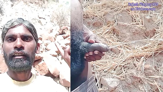Rocky Hill Romp: Rajesh Gets Splashed Spanked During Wild Outdoor Golden Shower