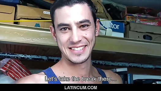 Passion Ignites Between Uninhibited Latino Mates as They Devour Each Others Hungs -