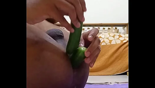 Indian Lads Get Stretched Wide by Shared Beastly Dildo - XXX