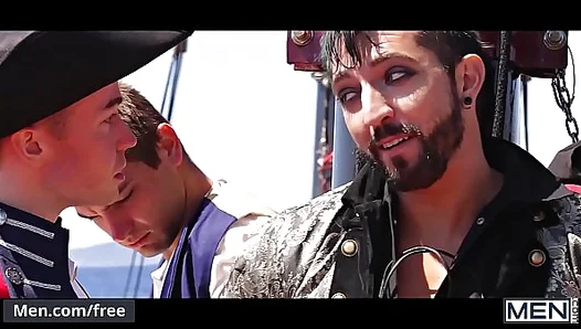 Sailors Swashbuckling Threesome: Lust at Sea in Part 3 of Pirates XXX